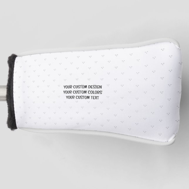 Create Your Own Personalised Golf Head Cover (Front)