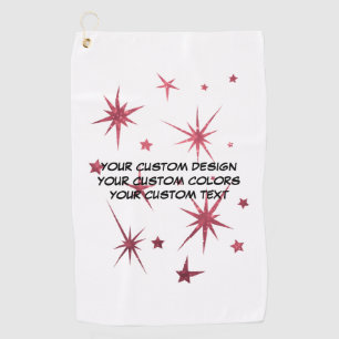 Create Your Own Personalised Golf Towel
