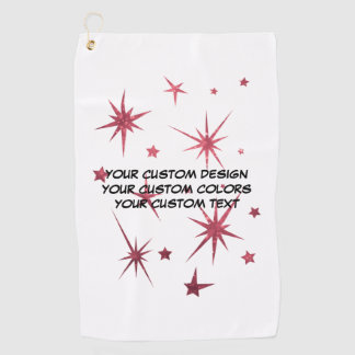 Create Your Own Personalised Golf Towel