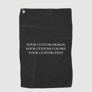 Create Your Own Personalised Golf Towel