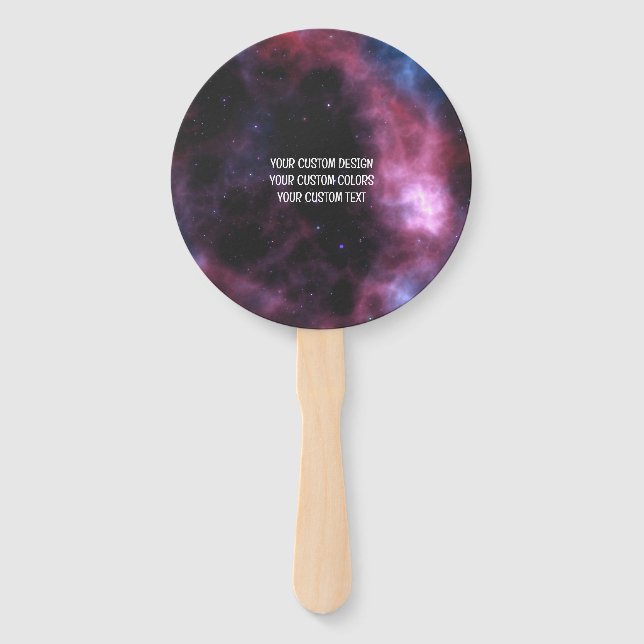 Create Your Own Personalised Hand Fan (Front)