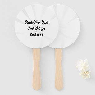 Create Your Own Personalised Hand Fan
