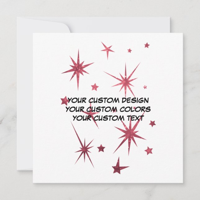 Create Your Own Personalised Holiday Card (Front)
