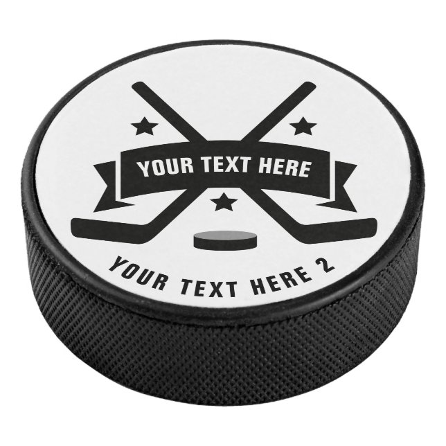 Create Your Own Personalised Ice  Hockey Puck (3/4)