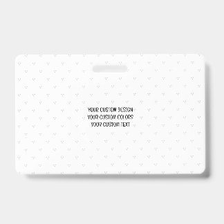Create Your Own Personalised ID Badge