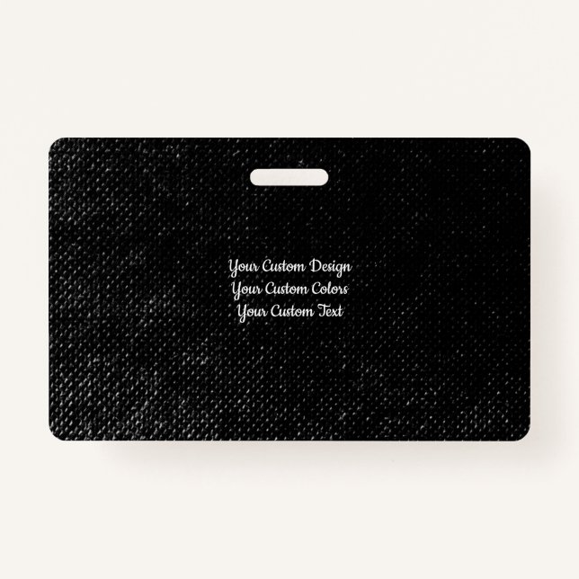 Create Your Own Personalised ID Badge (Front)