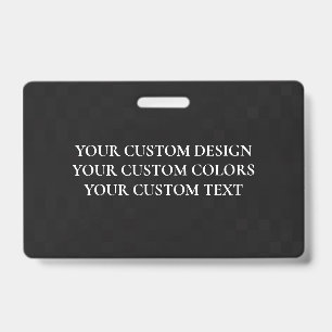 Create Your Own Personalised ID Badge