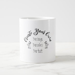 Create Your Own Personalised Large Coffee Mug