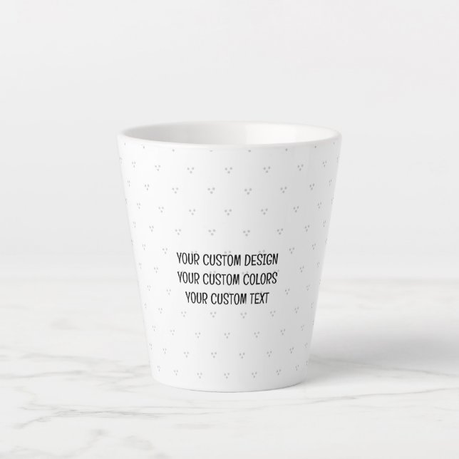 Create Your Own Personalised Latte Mug (Front)