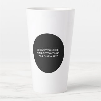 Create Your Own Personalised Latte Mug