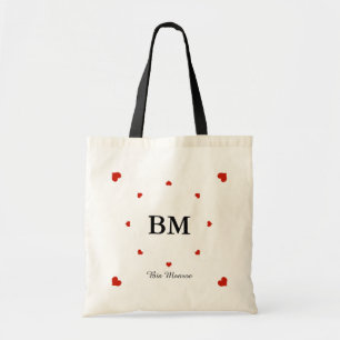 create your own personalised love tote bag