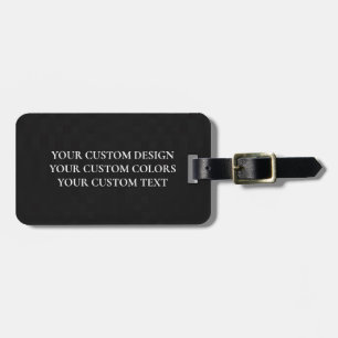 Create Your Own Personalised Luggage Tag