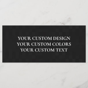 Create Your Own Personalised Menu