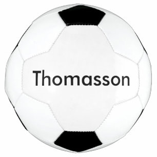 Create Your Own Personalised Minimalist Monogram Football