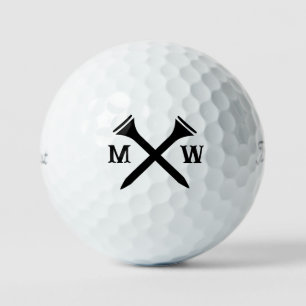 Create Your Own Personalised Monogram Golf Clubs Balls