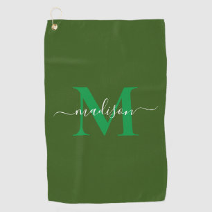 Create Your Own Personalised Monogram Golf Towel
