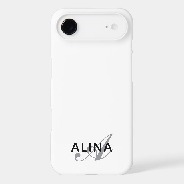 Create Your Own Personalised Name Monogram Slim (Back)