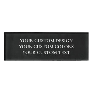 Create Your Own Personalised Name Tag