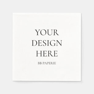 Create Your Own Personalised Napkin