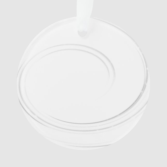 Create Your Own Personalised Ornament (Front)