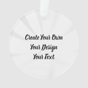 Create Your Own Personalised Ornament