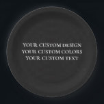 Create Your Own Personalised Paper Plate<br><div class="desc">Customise this product by adding your own images and text and choosing your favourite fonts and colours. Visit Aviary Art on Zazzle to view our entire collection of easy to personalise,  high quality products!</div>