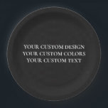 Create Your Own Personalised Paper Plate<br><div class="desc">Customise this product by adding your own images and text and choosing your favourite fonts and colours. Visit Aviary Art on Zazzle to view our entire collection of easy to personalise,  high quality products!</div>