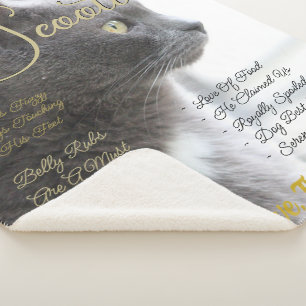Create Your Own Personalised Pet  Sherpa Blanket