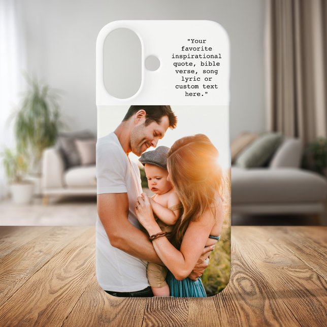 Create Your Own Personalised Photo and Quote Case-Mate iPhone Case (Creator Uploaded)