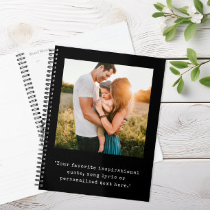 Create Your Own Personalised Photo and Quote Planner