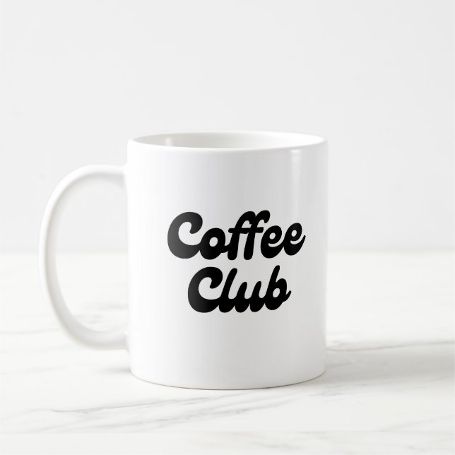 Create Your Own Personalised Photo and Text Coffee Mug (Left)