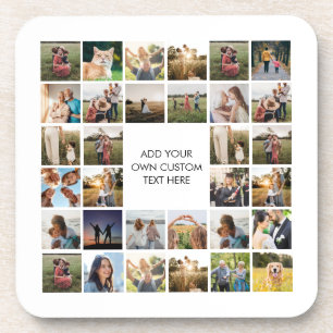 Create Your Own Personalised Photo Collage Coaster
