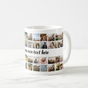 Create Your Own Personalised Photo Collage Coffee Mug