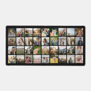 Create Your Own Personalised Photo Collage Desk Mat