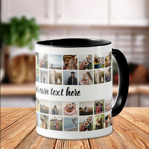 Create Your Own Personalised Photo Collage Mug