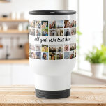 Create Your Own Personalised Photo Collage Travel Mug<br><div class="desc">Create your own personalised travelmug featuring a photo collage of your favourite pictures and custom text.</div>