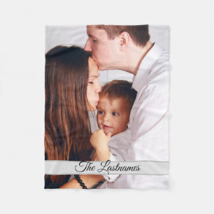 Create Your Own Personalised Photo Fleece Blanket