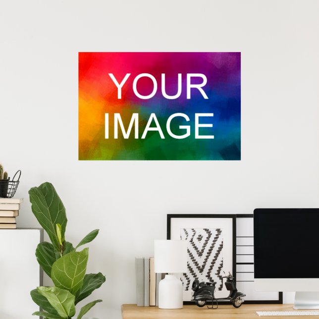 Create Your Own Personalised Photo Image Picture Poster (Home Office)