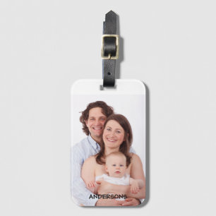Create Your Own Personalised Photo Luggage Tag