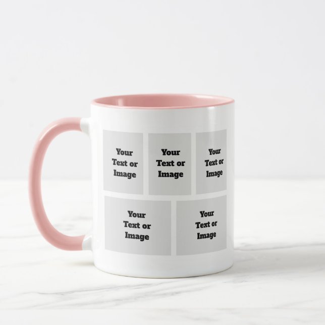 Create Your Own Personalised Photo Mug  (Left)