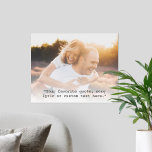 Create Your Own Personalised Photo Quote Poster<br><div class="desc">Create your own custom quote poster with one of your favourite photos. Features minimalist typewriter typography.</div>
