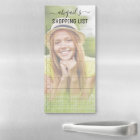 Create your own personalised photo shopping list