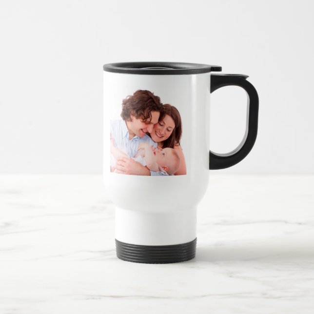 Create Your Own Personalised Photo Travel Mug (Right)