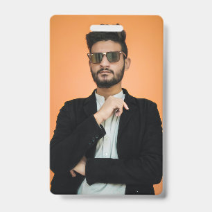 Create your own Personalised Picture Custom Photo ID Badge