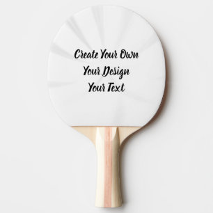 Create Your Own Personalised Ping Pong Paddle