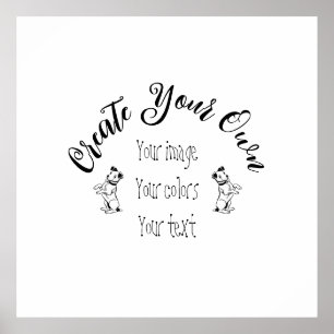 Create Your Own Personalised Poster