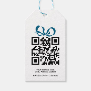 Create Your Own Personalised QR Code Business Gift Tags