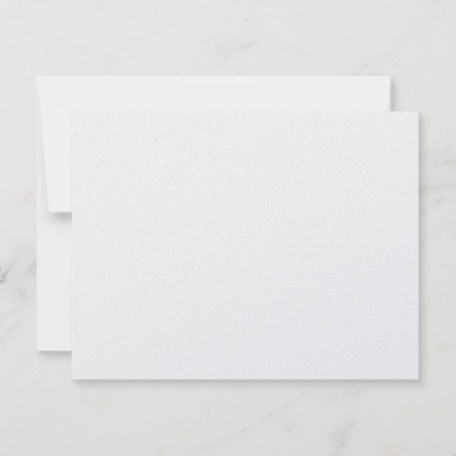 Create Your Own Personalised RSVP Card (Front)