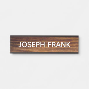 Create Your Own Personalised Rustic Wood Photo Door Sign