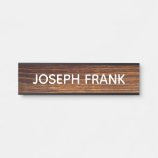 Create Your Own Personalised Rustic Wood Photo Door Sign